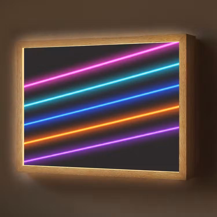 Esthetiek - Retro - Neon Light Box met batterij (Wandlamp) middel -z3d_website