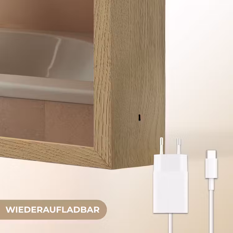 Bad - Hond - Boek - Zonnebril Light Box met batterij (Wandlamp) middel -USP_websiteoplaadbaarDE