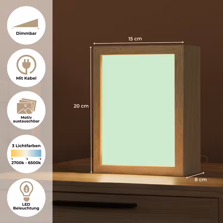 Pale - Mint - Groen Light Box met kabel (Wandlamp) klein 929 -USP_websiteoverzichtDE