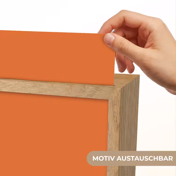Burnt - Sienna - Oranje Light Box met kabel (Wandlamp) klein 929 -USP_websiteprintDE