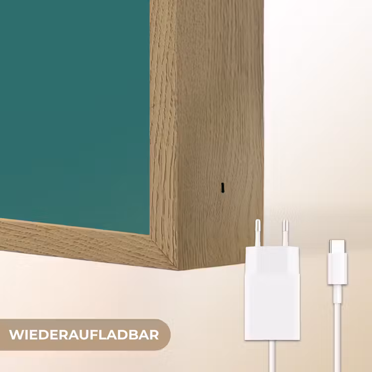 c'est la fucking vie - Groen - Handgeschreven Light Box met batterij (Wandlamp) middel -USP_websiteoplaadbaarDE
