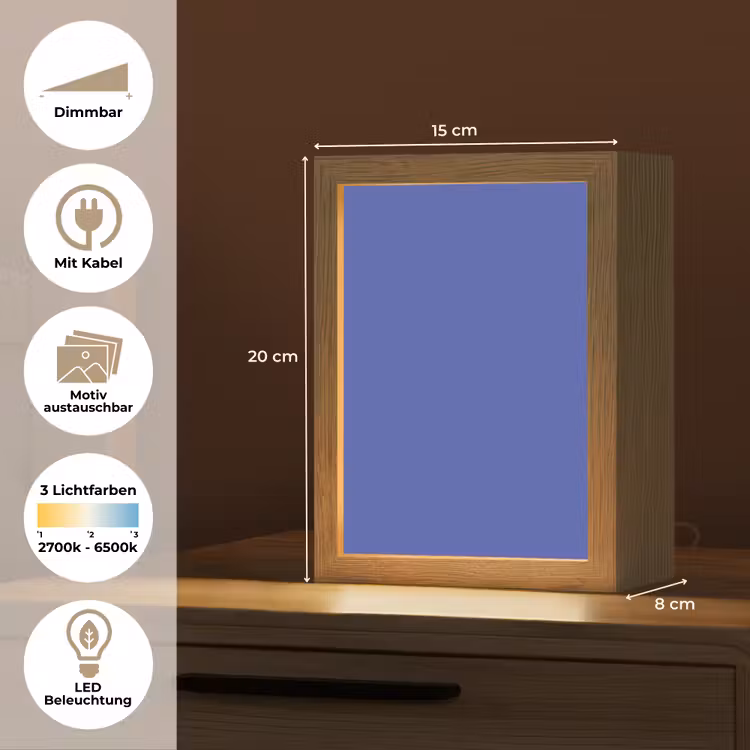 Chinese - Blue - Blauw Light Box met kabel (Wandlamp) klein 929 -USP_websiteoverzichtDE