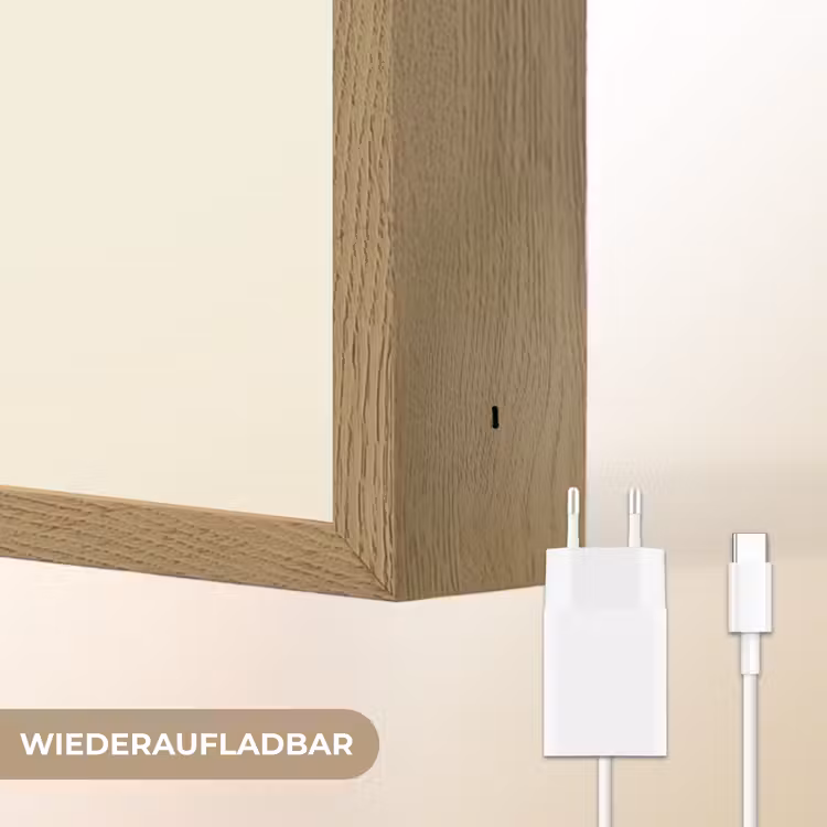 you go girl - Rood - Wit Light Box met batterij (Wandlamp) middel -USP_websiteoplaadbaarDE