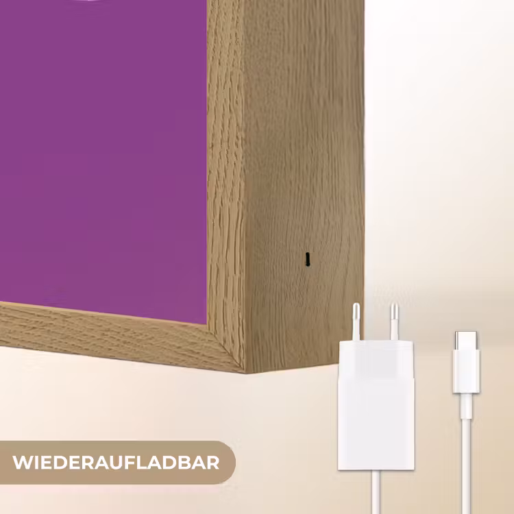 You're doing great - Paars - Bubble letters Light Box met batterij (Wandlamp) middel -USP_websiteoplaadbaarDE