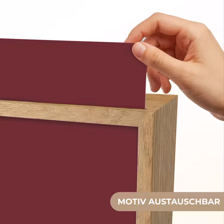 Dark - Garnet - Rood Light Box met kabel (Wandlamp) klein 929 -USP_websiteprintDE