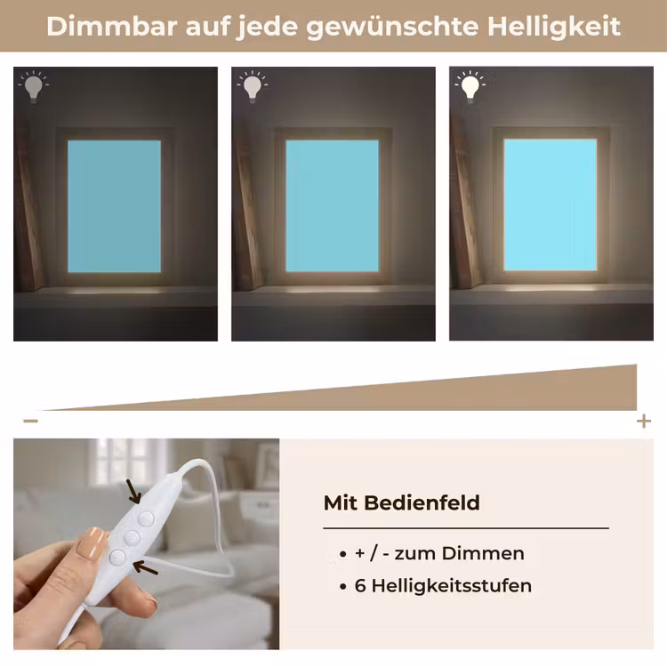 Electric - Cyan - Blauw Light Box met kabel (Wandlamp) klein 929 -USP_dimbaarDE