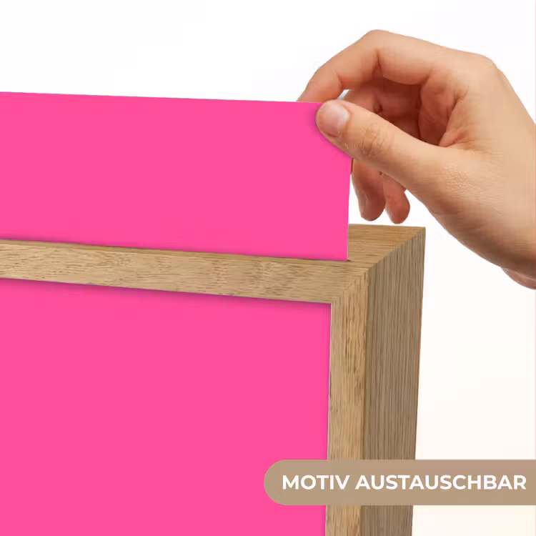 Electric - Magenta - Roze Light Box met kabel (Wandlamp) klein 929 -USP_websiteprintDE