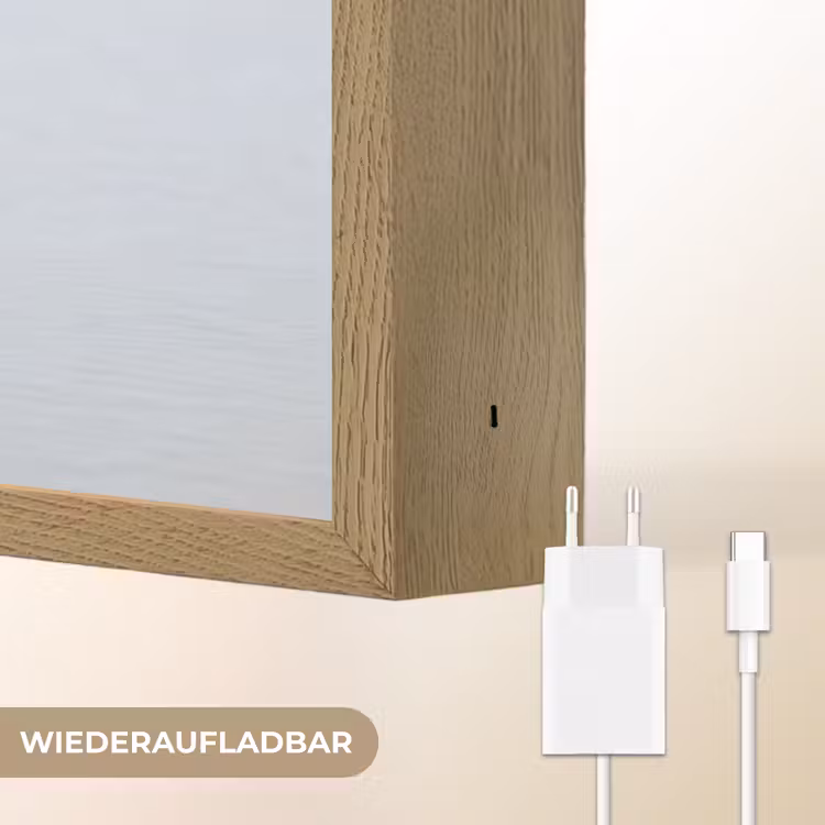 Flamingo - Zee - Roze Light Box met batterij (Wandlamp) middel -USP_websiteoplaadbaarDE