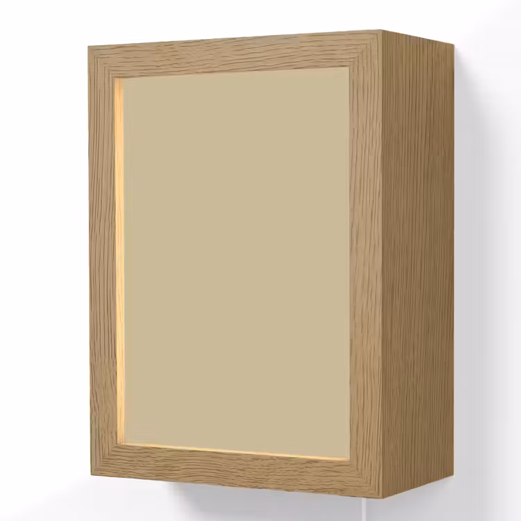 Greenhouse - Sage - Groen Light Box met kabel (Wandlamp) klein 929 -3d