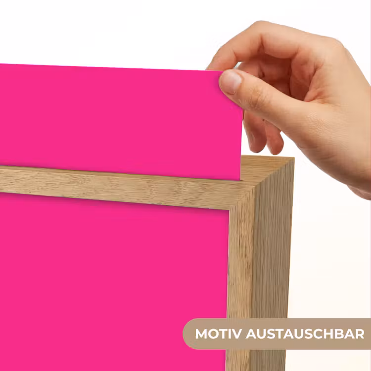 Hot - Fuchsia - Roze Light Box met kabel (Wandlamp) klein 929 -USP_websiteprintDE
