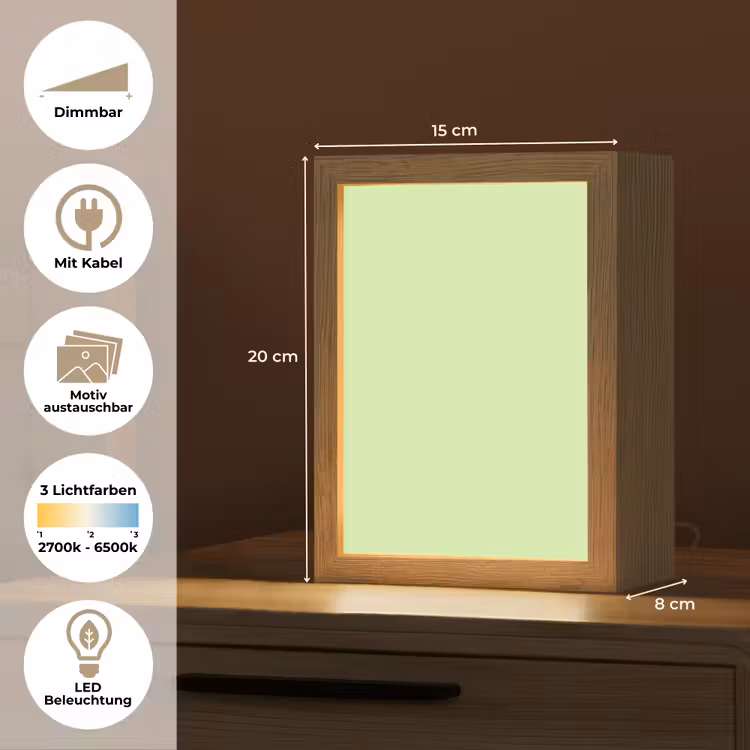 Light - Lime - Groen Light Box met kabel (Wandlamp) klein 929 -USP_websiteoverzichtDE