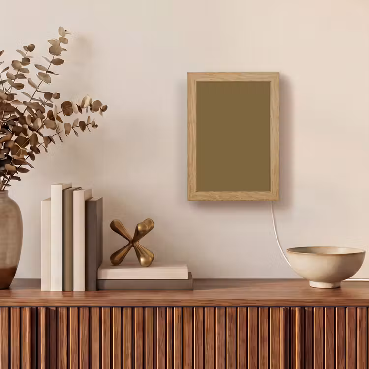 Hunter - Groen - Herfst Light Box met kabel (Wandlamp) klein 929 -sfeer2