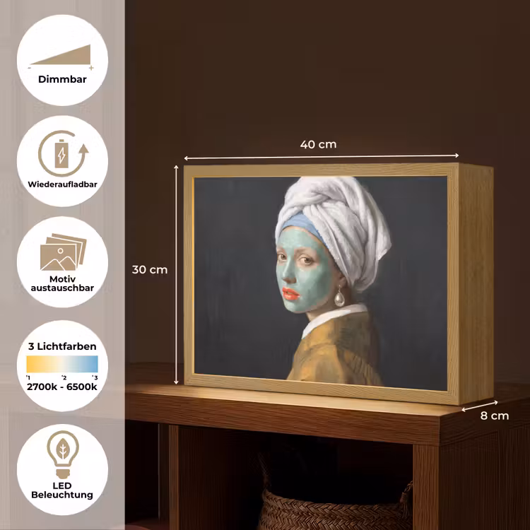 Iconisch - Modern - Kleurrijk Light Box met batterij (Wandlamp) middel -USP_websiteoverzichtDE