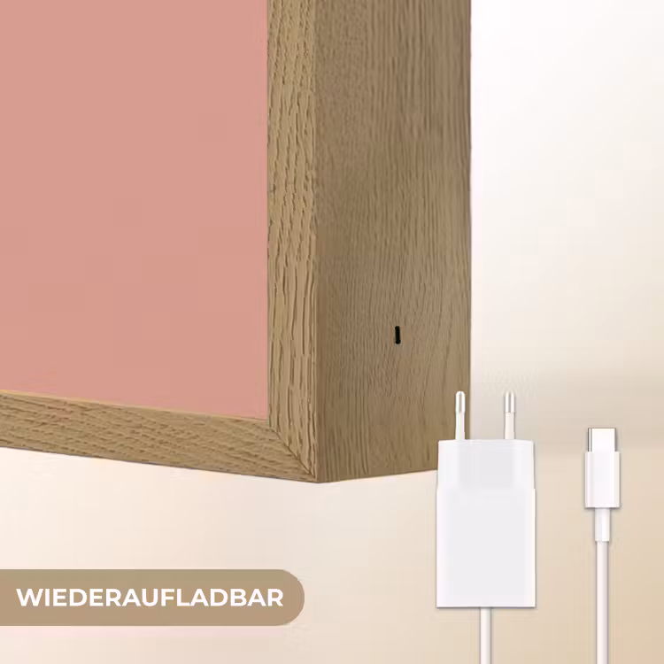 Illustratie - Bankje - Personen - Minimalistisch Light Box met batterij (Wandlamp) middel -USP_websiteoplaadbaarDE