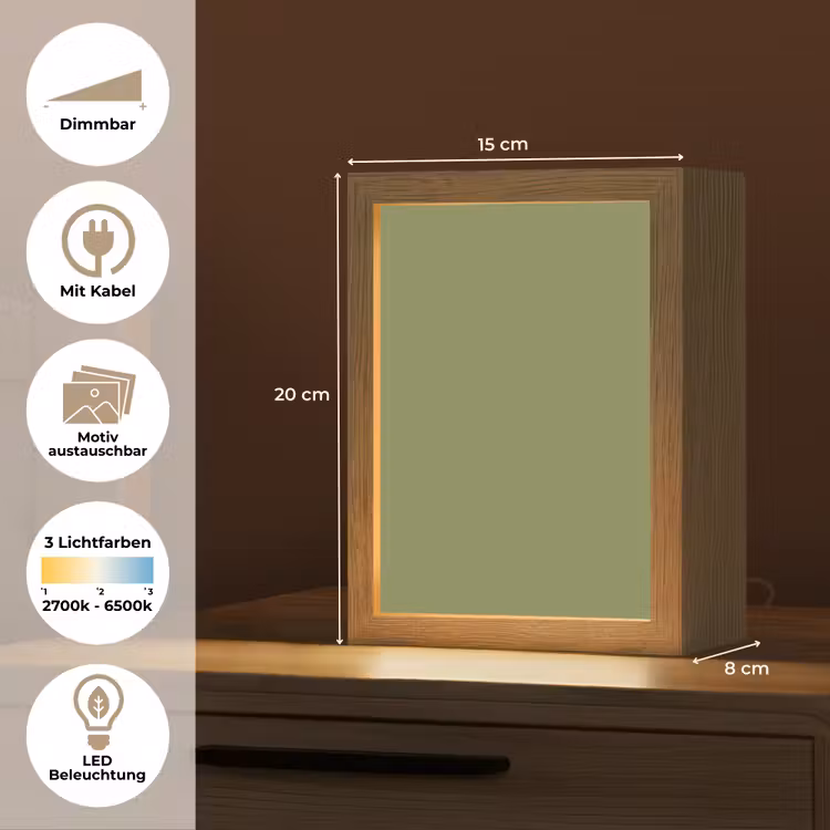 Herbal - Matcha - Groen Light Box met kabel (Wandlamp) klein 929 -USP_websiteoverzichtDE