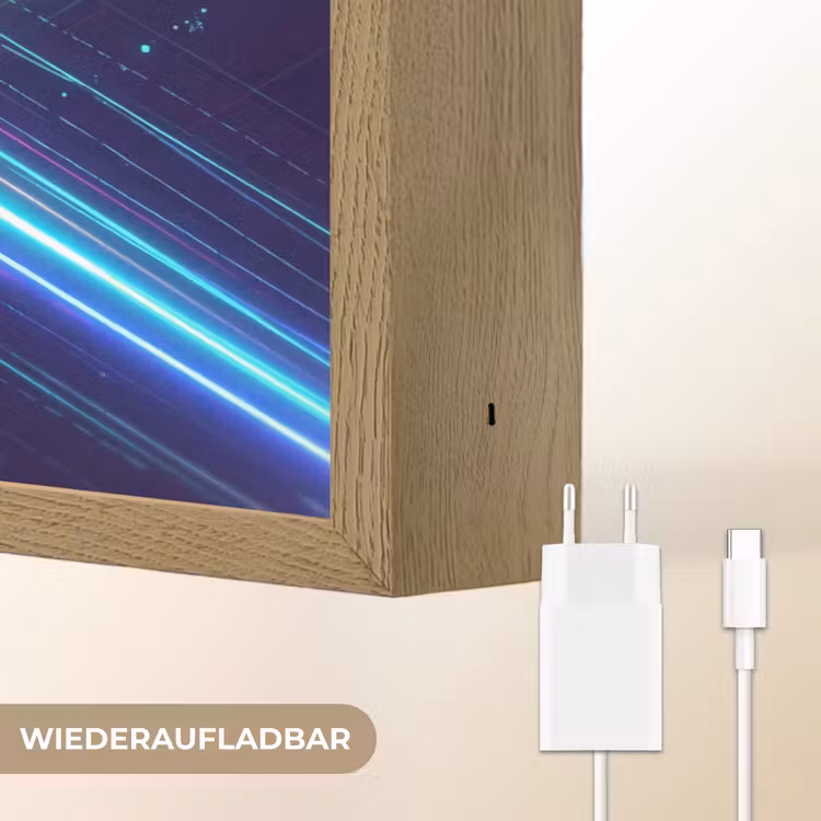 Kruisen - Lasterstralen - Neon Light Box met batterij (Wandlamp) middel -USP_websiteoplaadbaarDE