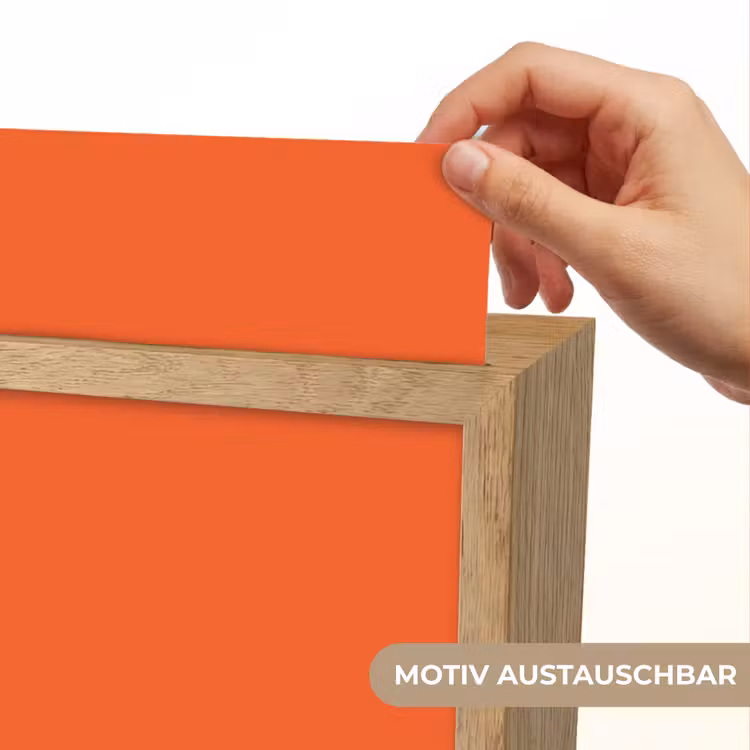 Vivid - Amber - Oranje Light Box met kabel (Wandlamp) klein 929 -USP_websiteprintDE