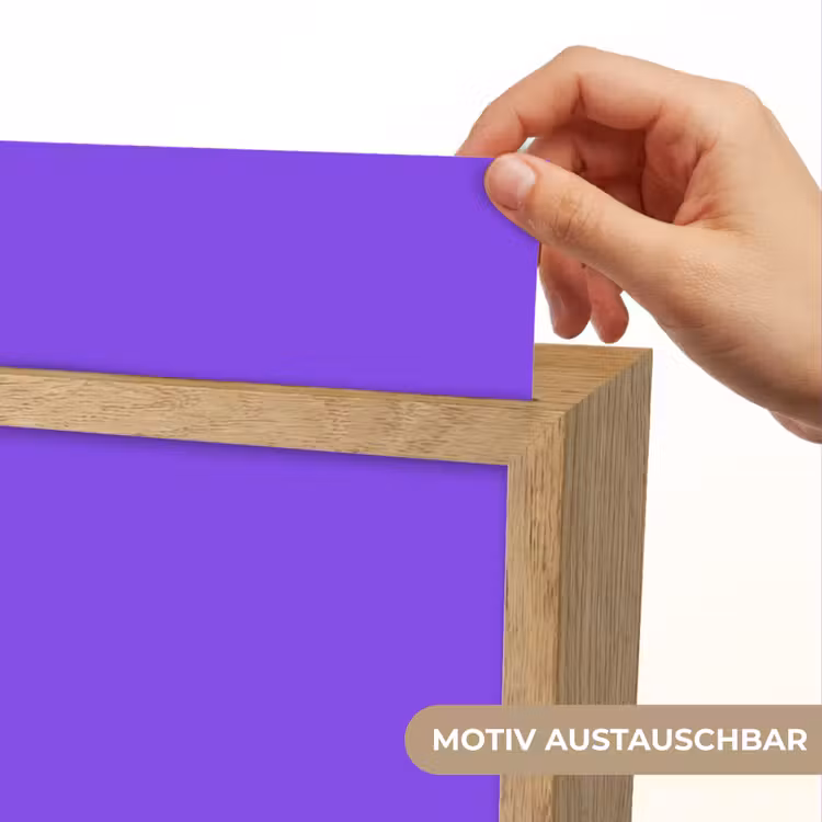 Vivid - Violet - Paars Light Box met kabel (Wandlamp) klein 929 -USP_websiteprintDE