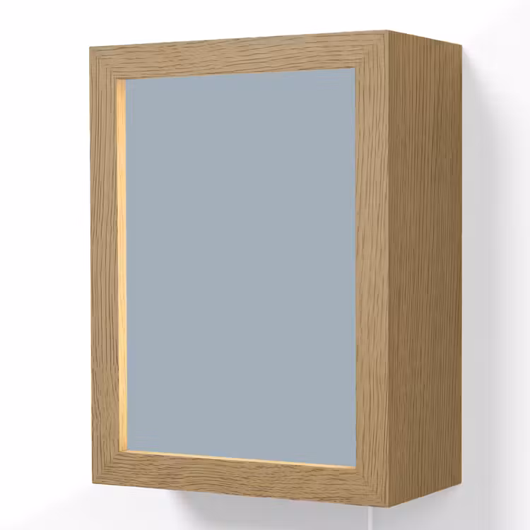 Mellow - Breeze - Blauw Light Box met kabel (Wandlamp) klein 929 -3d