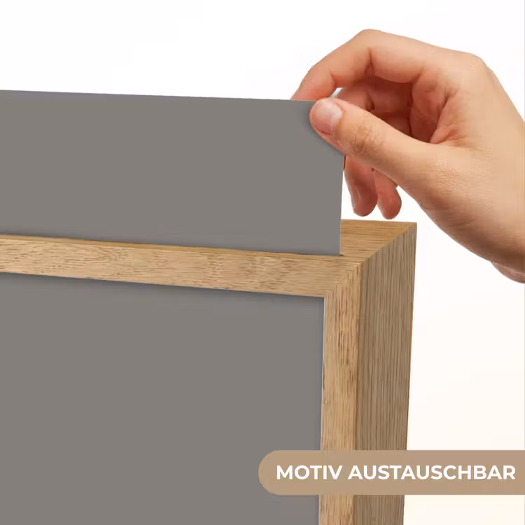 Mineral - Grey - Grijs Light Box met kabel (Wandlamp) klein 929 -USP_websiteprintDE