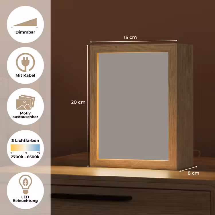 Mineral - Grey - Grijs Light Box met kabel (Wandlamp) klein 929 -USP_websiteoverzichtDE