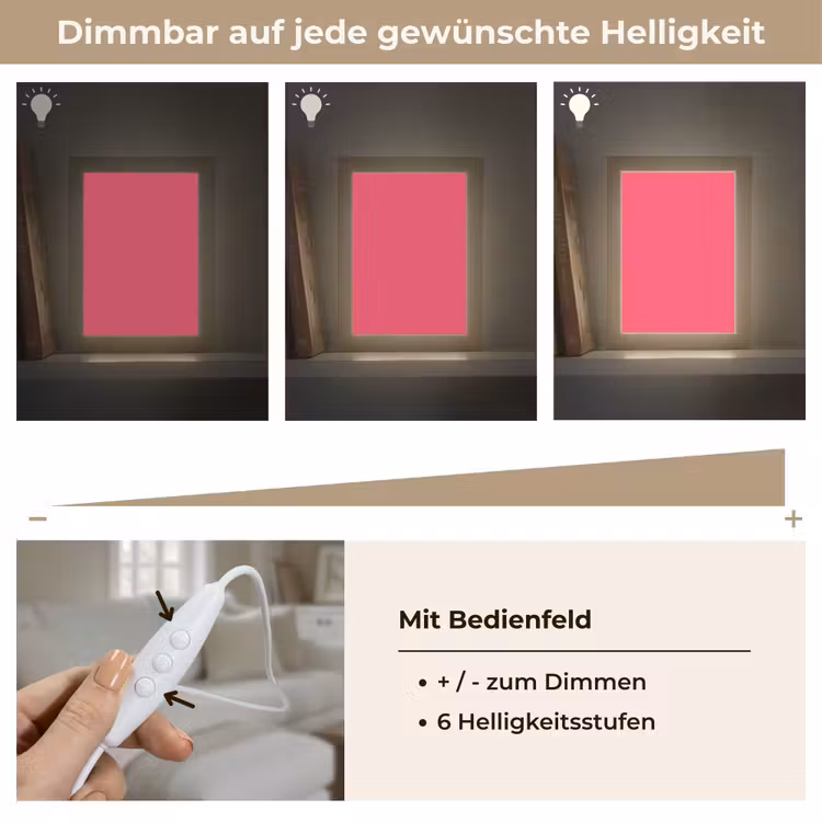 Neon - Flamingo - Roze Light Box met kabel (Wandlamp) klein 929 -USP_dimbaarDE