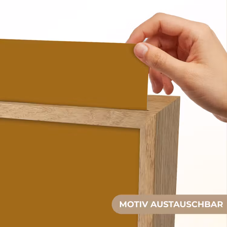 Ocre - Gold - Geel Light Box met kabel (Wandlamp) klein 929 -USP_websiteprintDE