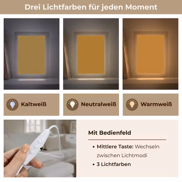 Ocre - Gold - Geel Light Box met kabel (Wandlamp) klein 929 -USP_lichtkleurDE
