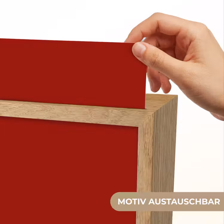 Oxblood - Maroon - Rood Light Box met kabel (Wandlamp) klein 929 -USP_websiteprintDE