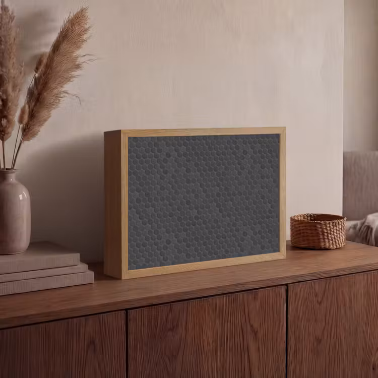 Penny - Mozaïek - Donkergrijs Light Box met batterij (Wandlamp) middel 907 -sfeer2