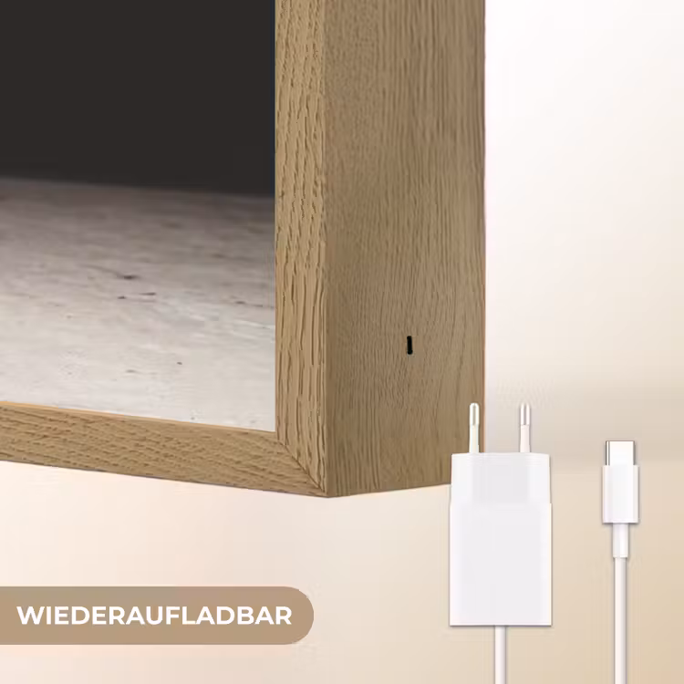 Paard - Modern - Portret Light Box met batterij (Wandlamp) middel -USP_websiteoplaadbaarDE