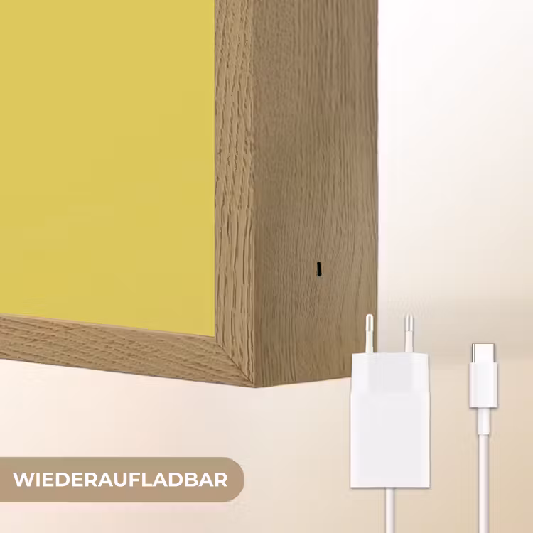 Ride or die - Geel - Blauw Light Box met batterij (Wandlamp) middel -USP_websiteoplaadbaarDE