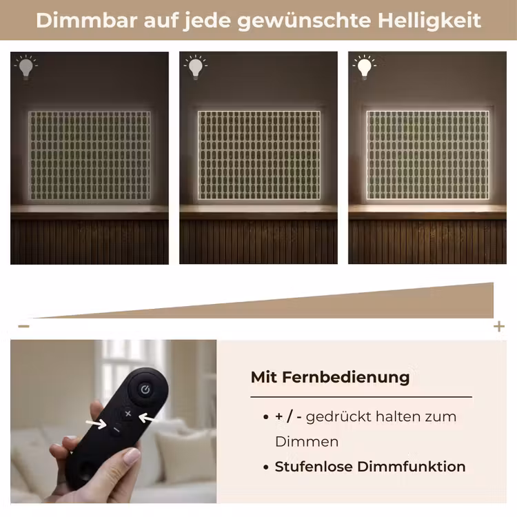 Ritmisch - Effect - Groen Light Box met batterij (Wandlamp) middel 907 -USP_dimbaarDE