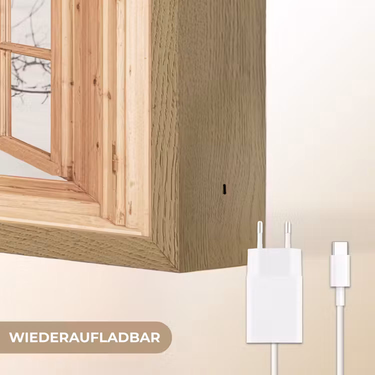 Schotse Hooglander - Winter - Landschap - Natuur - Dieren - Doorkijk Light Box met batterij (Wandlamp) middel -USP_websiteoplaadbaarDE