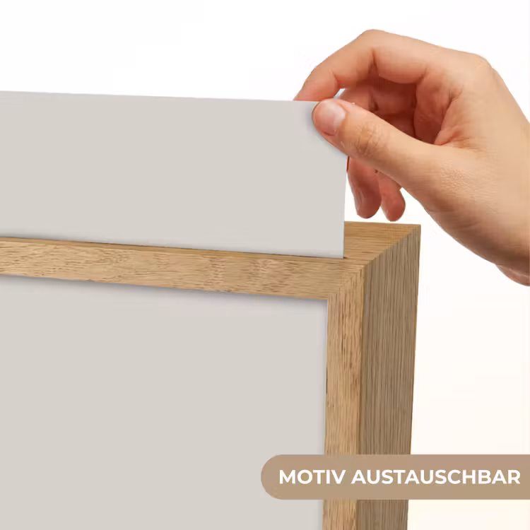 Silent - Sandstone - Grijs Light Box met kabel (Wandlamp) klein 929 -USP_websiteprintDE
