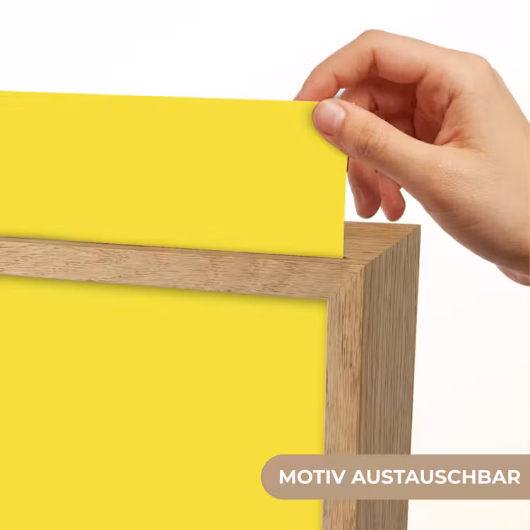Soft - Custard - Geel Light Box met kabel (Wandlamp) klein 929 -USP_websiteprintDE