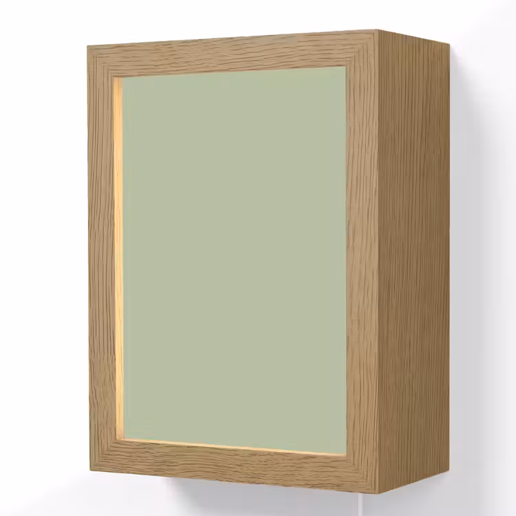 Spring - Sprint - Groen Light Box met kabel (Wandlamp) klein 929 -3d