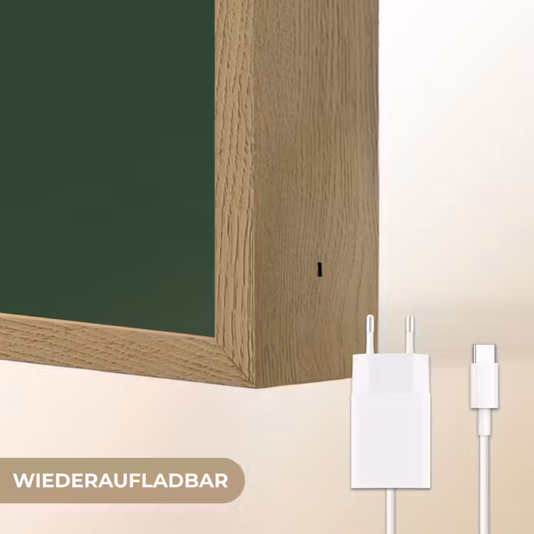 Tekstwolkje - Donkergroen - BLAH BLAH BLAH Light Box met batterij (Wandlamp) middel -USP_websiteoplaadbaarDE