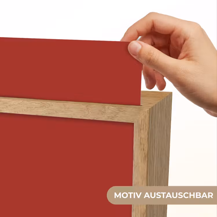 Deep - Crimson - Rood Light Box met kabel (Wandlamp) klein 929 -USP_websiteprintDE
