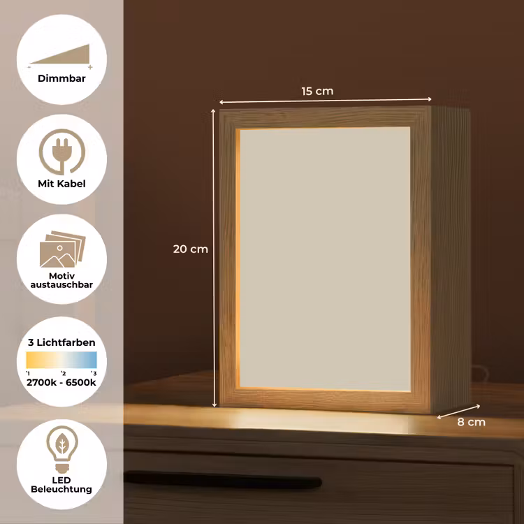 Urban - Pebble - Grijs Light Box met kabel (Wandlamp) klein 929 -USP_websiteoverzichtDE