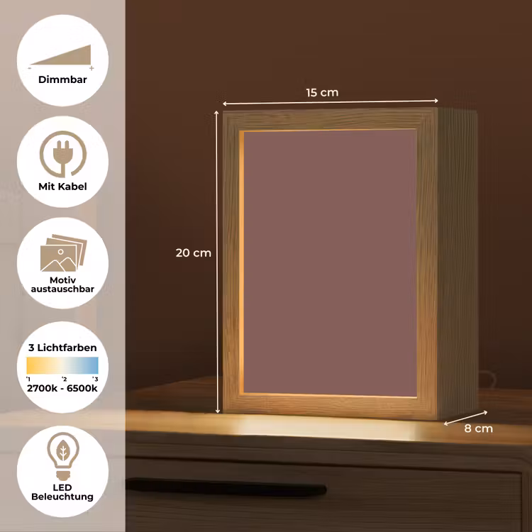 Velvet - Merlot - Rood Light Box met kabel (Wandlamp) klein 929 -USP_websiteoverzichtDE