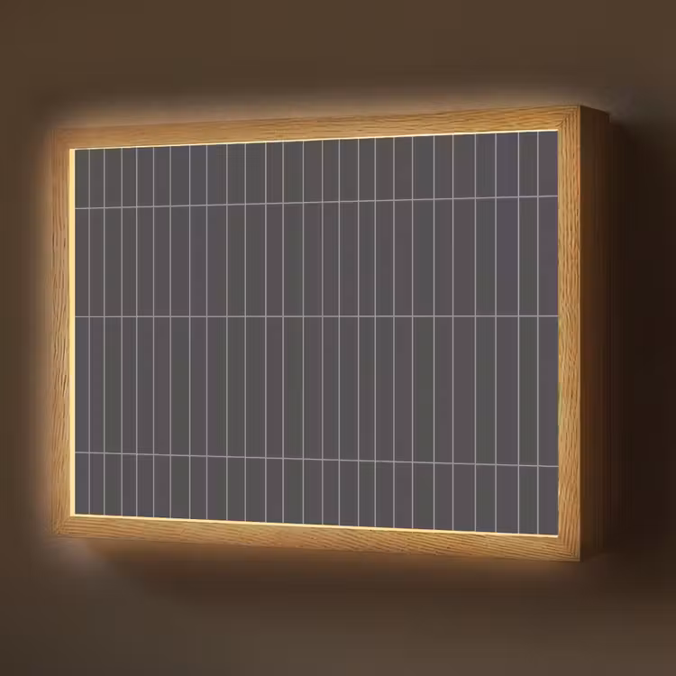 Verticaal - Wandtegel - Donkergrijs Light Box met batterij (Wandlamp) middel 907 -z3d_website