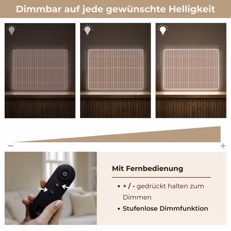 Verticaal - Wandtegel - Terracotta Light Box met batterij (Wandlamp) middel 907 -USP_dimbaarDE
