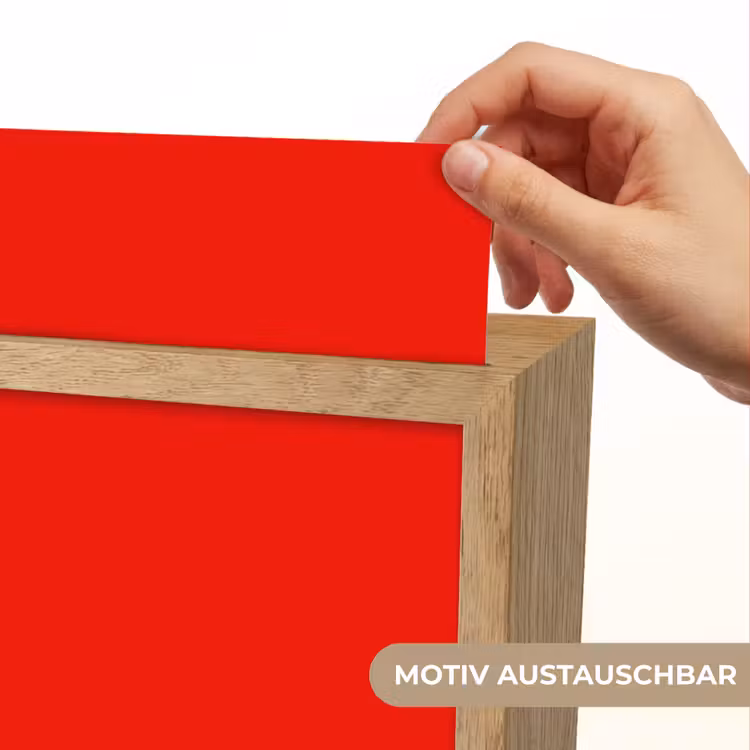 Vibrant - Vermilion - Rood Light Box met kabel (Wandlamp) klein 929 -USP_websiteprintDE
