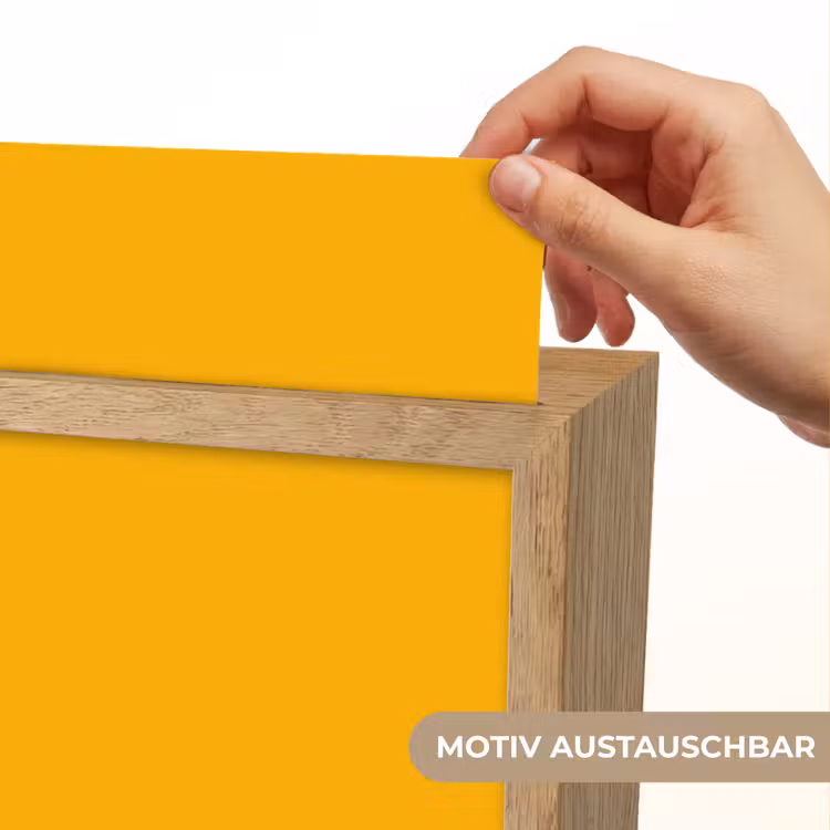 Vivid - Amber - Geel Light Box met kabel (Wandlamp) klein 929 -USP_websiteprintDE