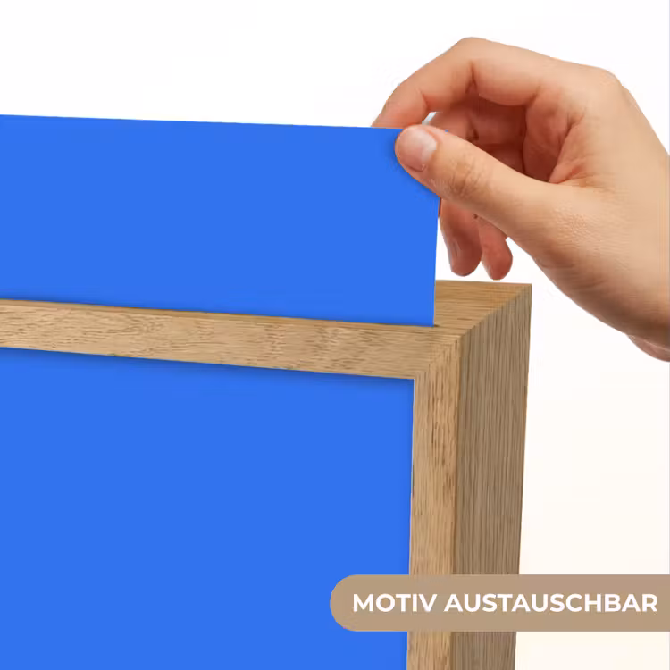 Vivid - Cobalt - Blauw Light Box met kabel (Wandlamp) klein 929 -USP_websiteprintDE