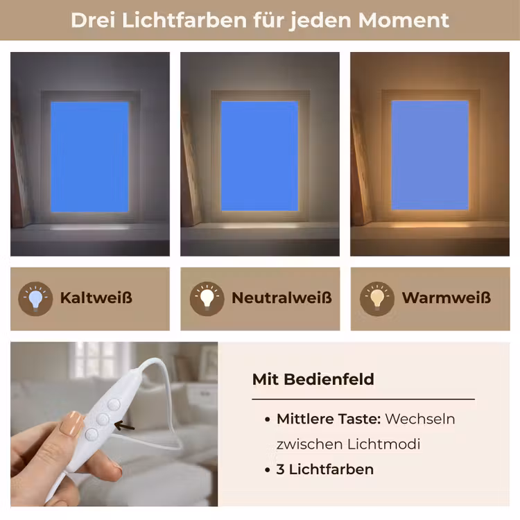 Vivid - Cobalt - Blauw Light Box met kabel (Wandlamp) klein 929 -USP_lichtkleurDE