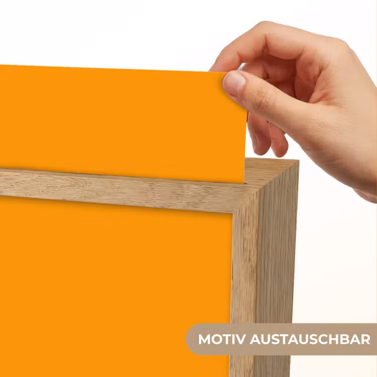 Warm - Ochre - Oranje Light Box met kabel (Wandlamp) klein 929 -USP_websiteprintDE