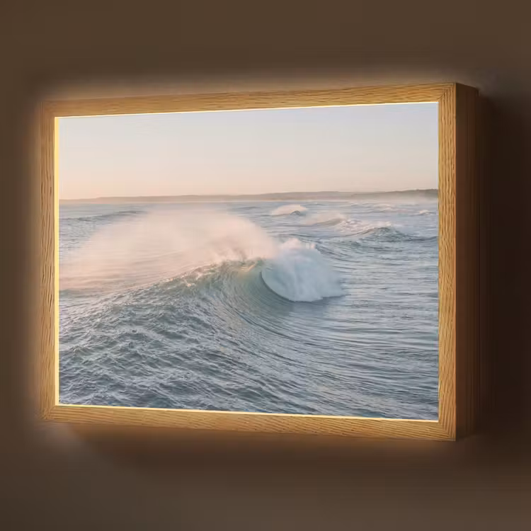 Golf - Zee - Water Light Box met batterij (Wandlamp) middel -z3d_website