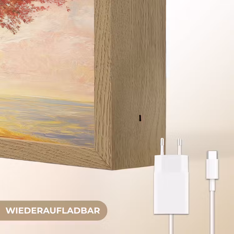 Boom - Kunst - Seizoenen - Herfst Light Box met batterij (Wandlamp) middel -USP_websiteoplaadbaarDE